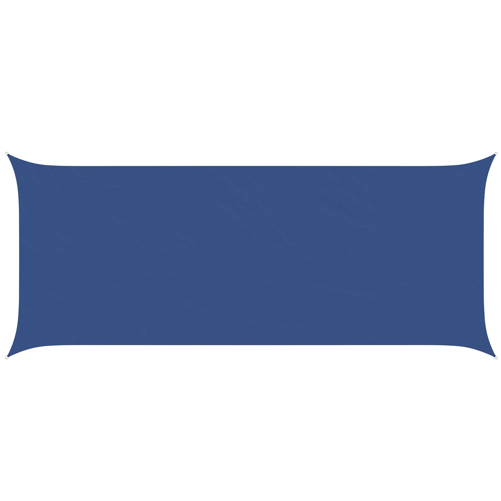 Sonnensegel 6 X 2,5 M 100 % Polyester Oxford Blau