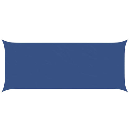 Sonnensegel 6 X 2,5 M 100 % Polyester Oxford Blau