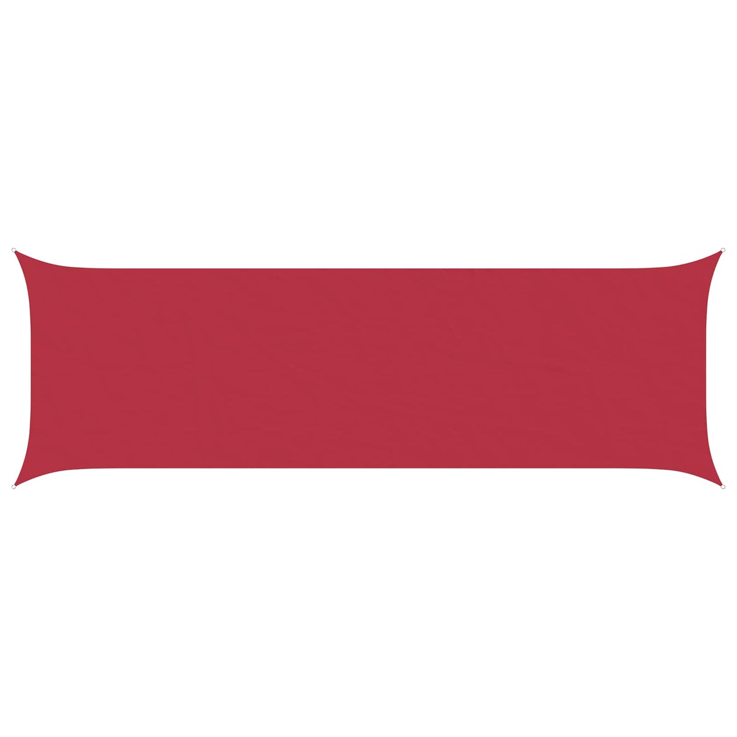 Sonnensegel 6 X 2 M 100 % Polyester Oxford Rot