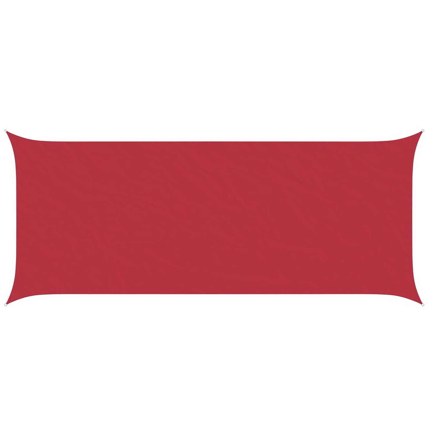 Sonnensegel 6 X 2,5 M 100 % Polyester Oxford Rot