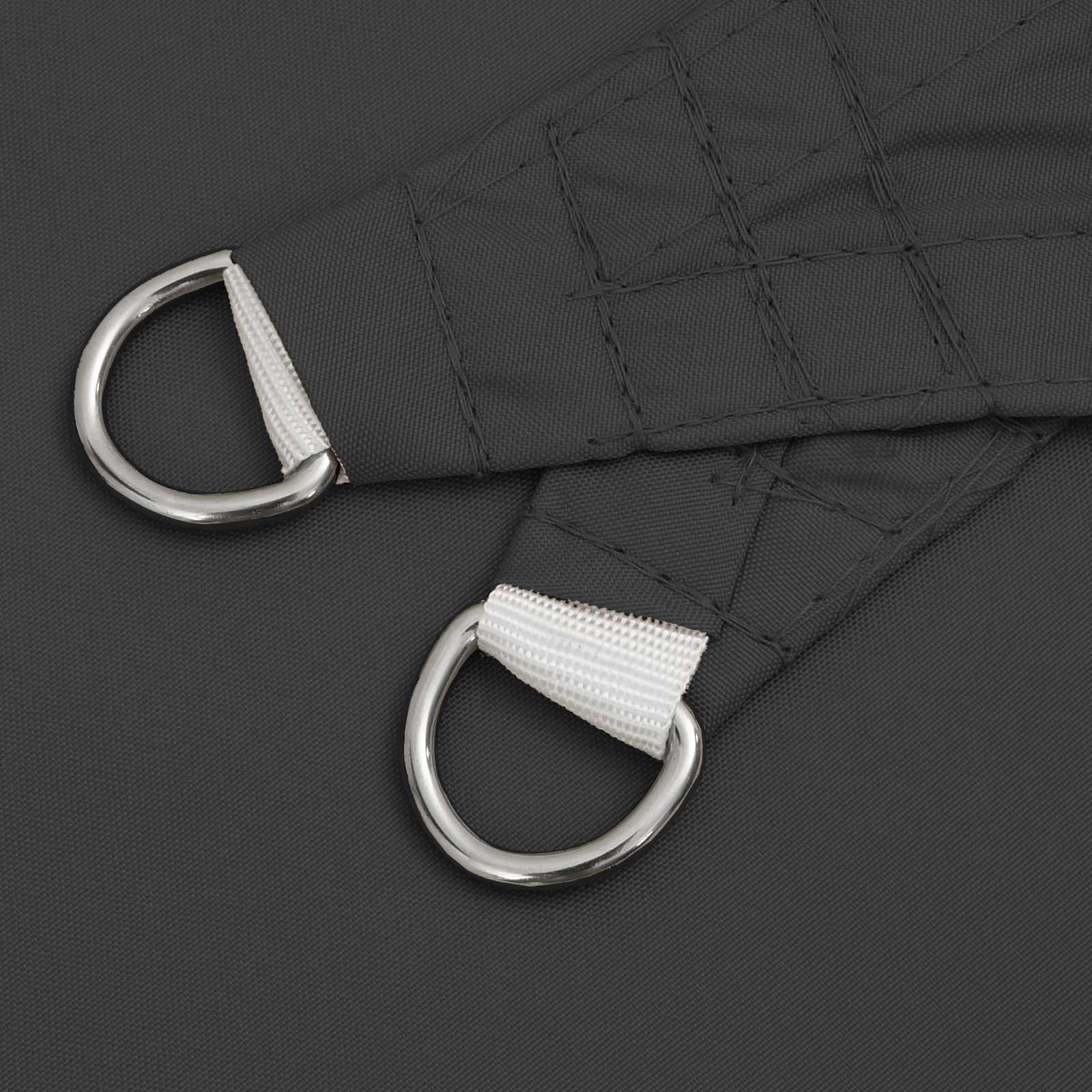Sonnensegel Pu Beschichtetes Oxford Schwarz