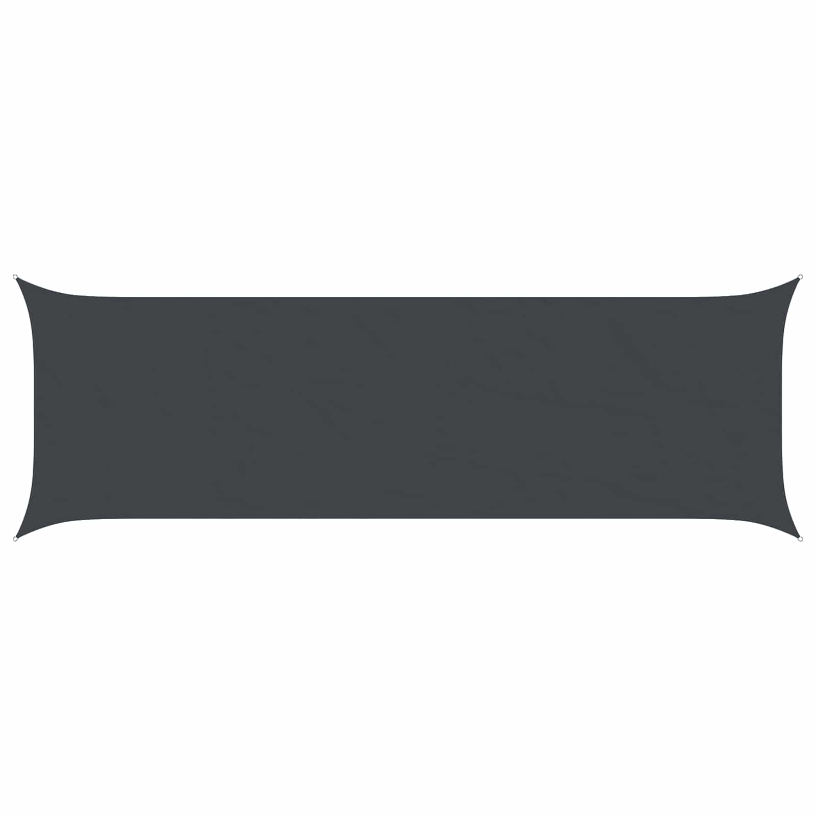 Sonnensegel Pu Beschichtetes Oxford Schwarz