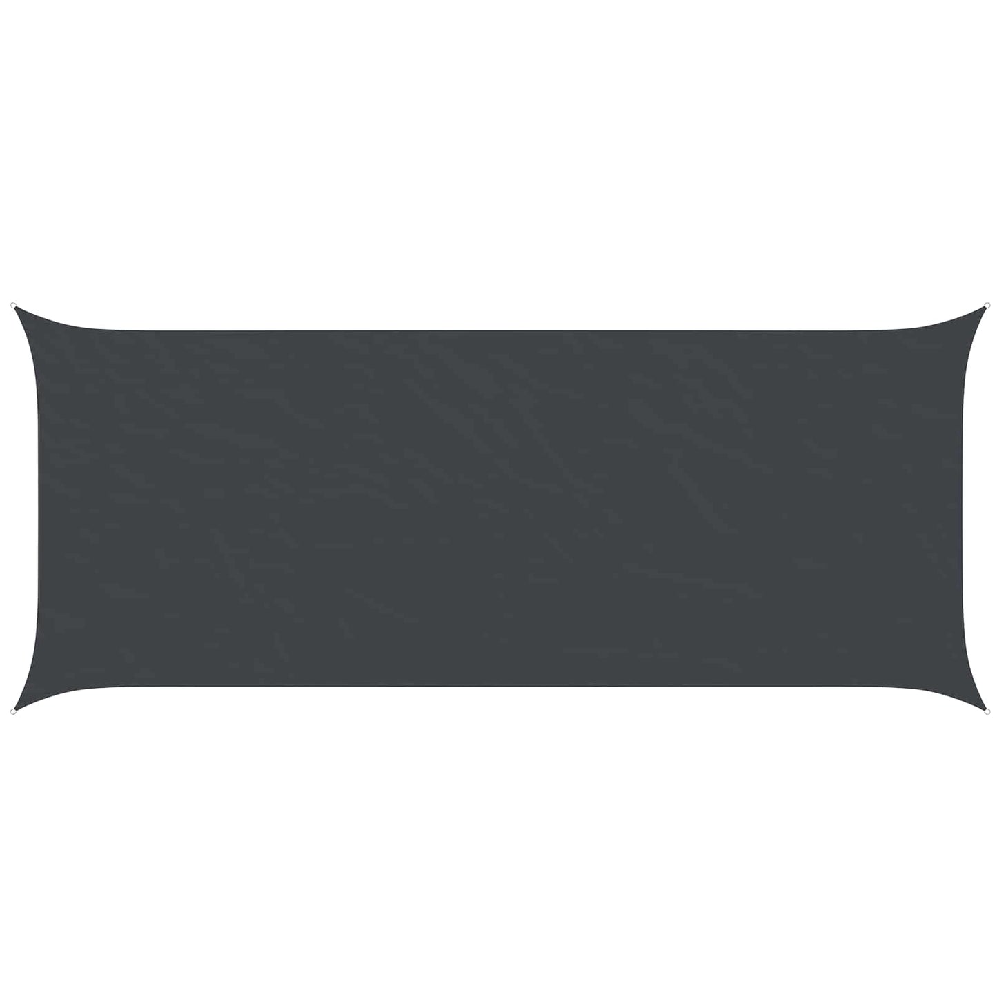 Sonnensegel 6 X 2,5 M 100 % Polyester Oxford Schwarz