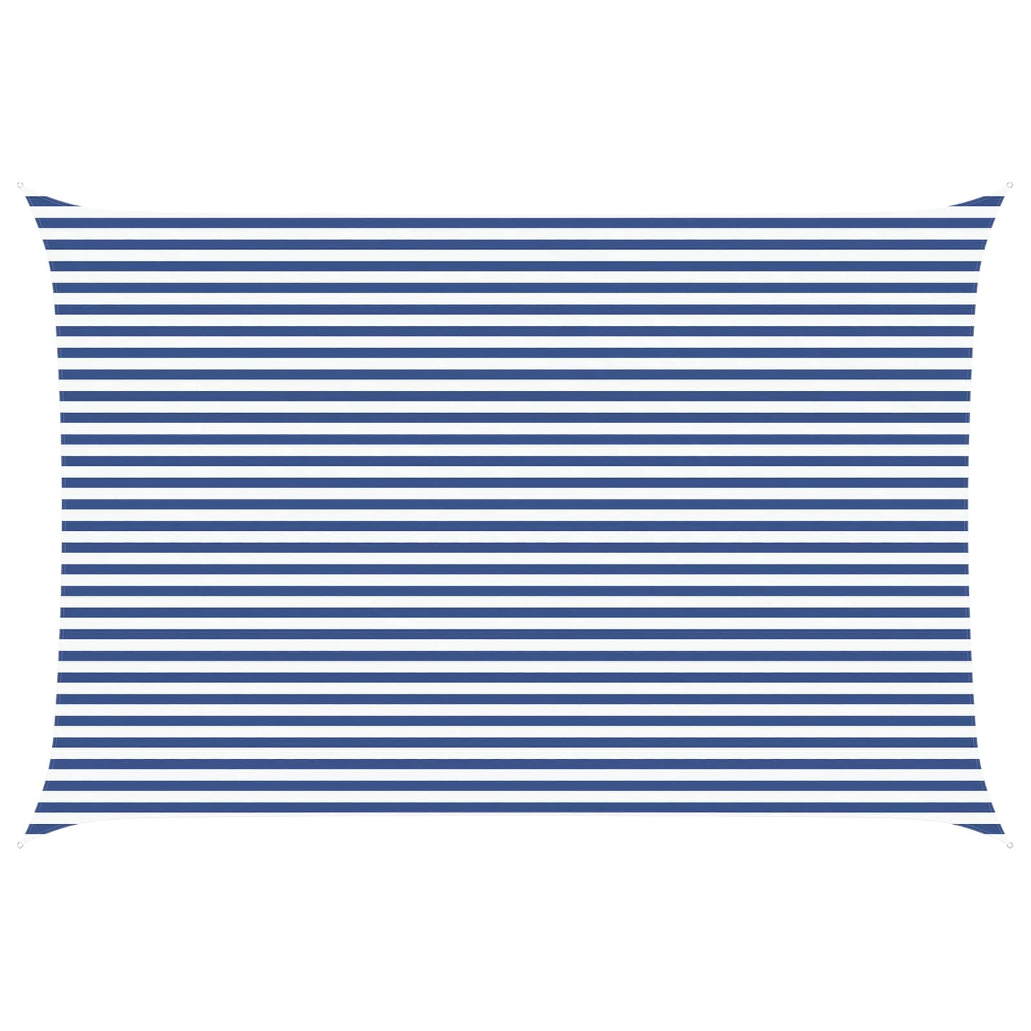 Sonnensegel Pu Beschichtetes Oxford Blau Und Weiß