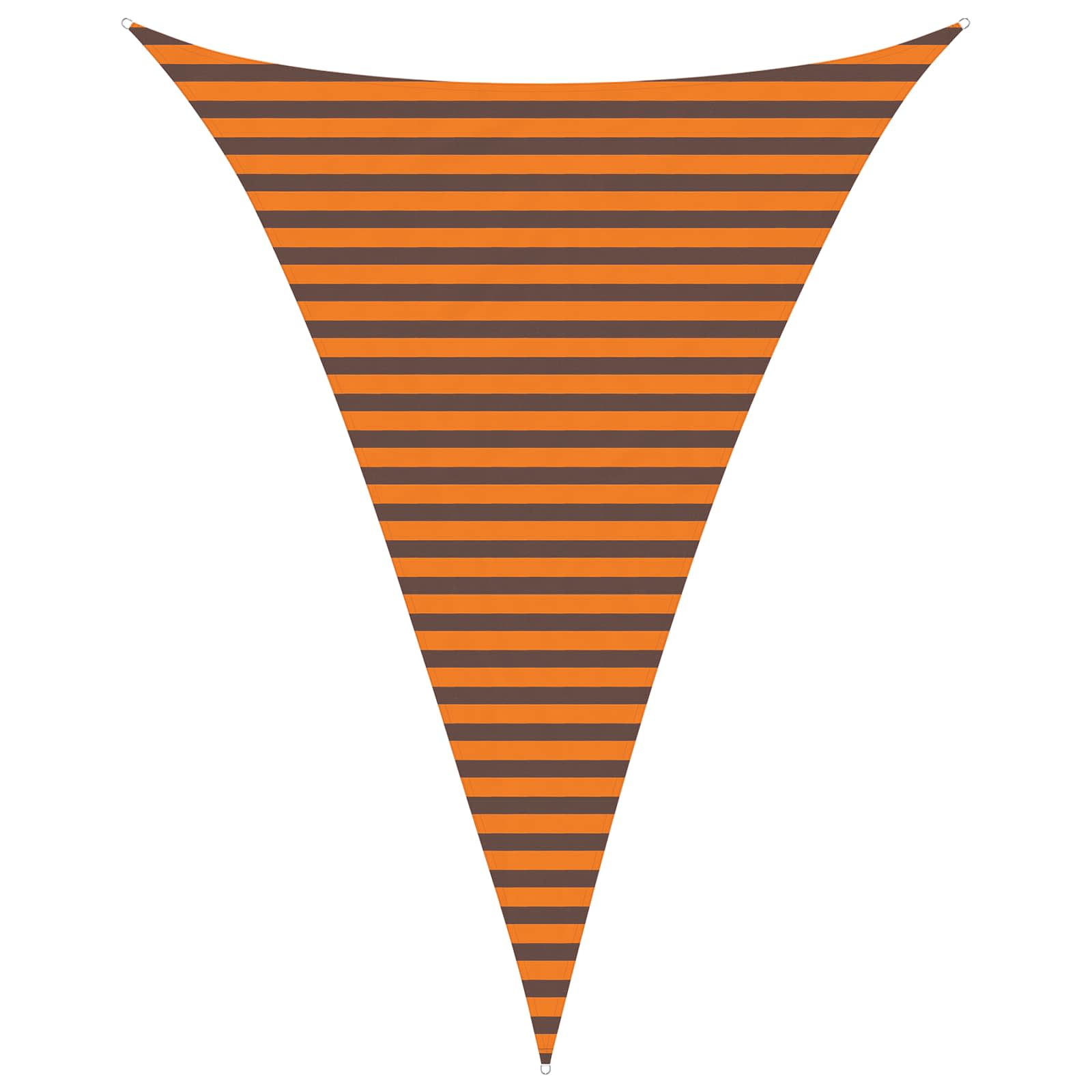 Sonnensegel 100 % Polyester Oxford Orange Und Braun