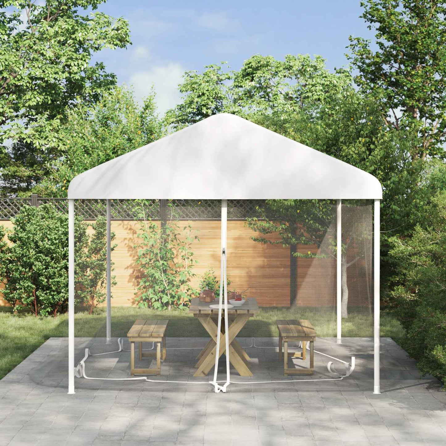 Moskito-Netz Für Pavillon 220 Mesh 4 X 3 X 2 Cm Polyester