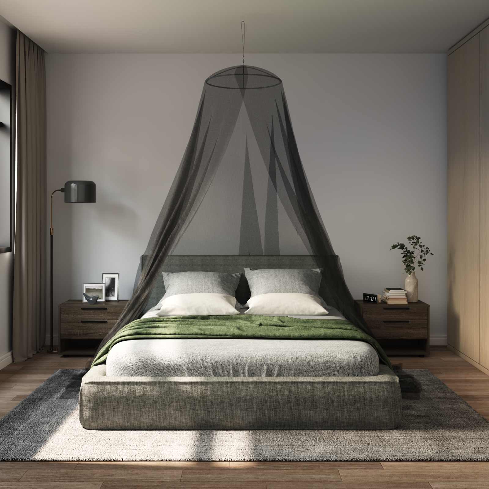 Moskito-Netz Für Das Bett 156 Mesh ⌀56 X 220 Cm