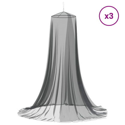 Moskito-Netz Für Das Bett 3 Pcs 156 Mesh ⌀56 X 220 Cm