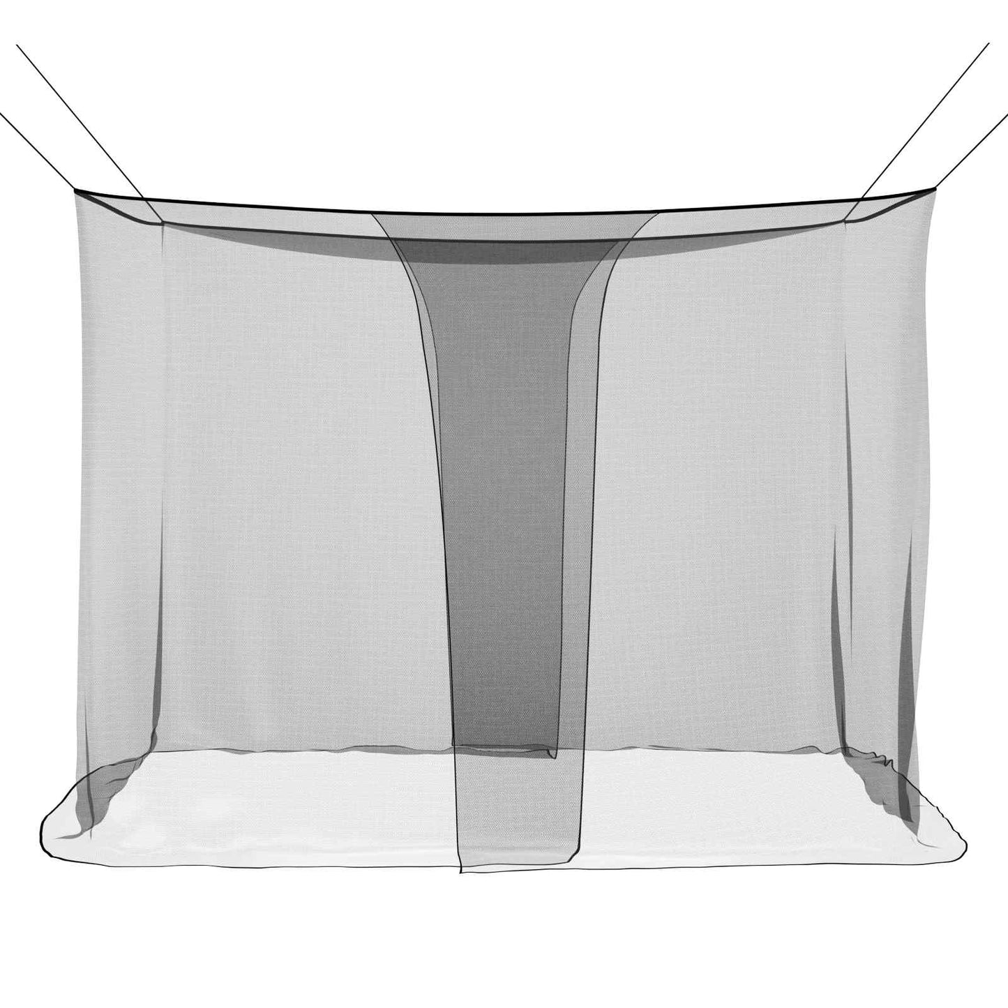 Moskito-Netz Für Bett 156 Maschen 3 Pcs Polyester