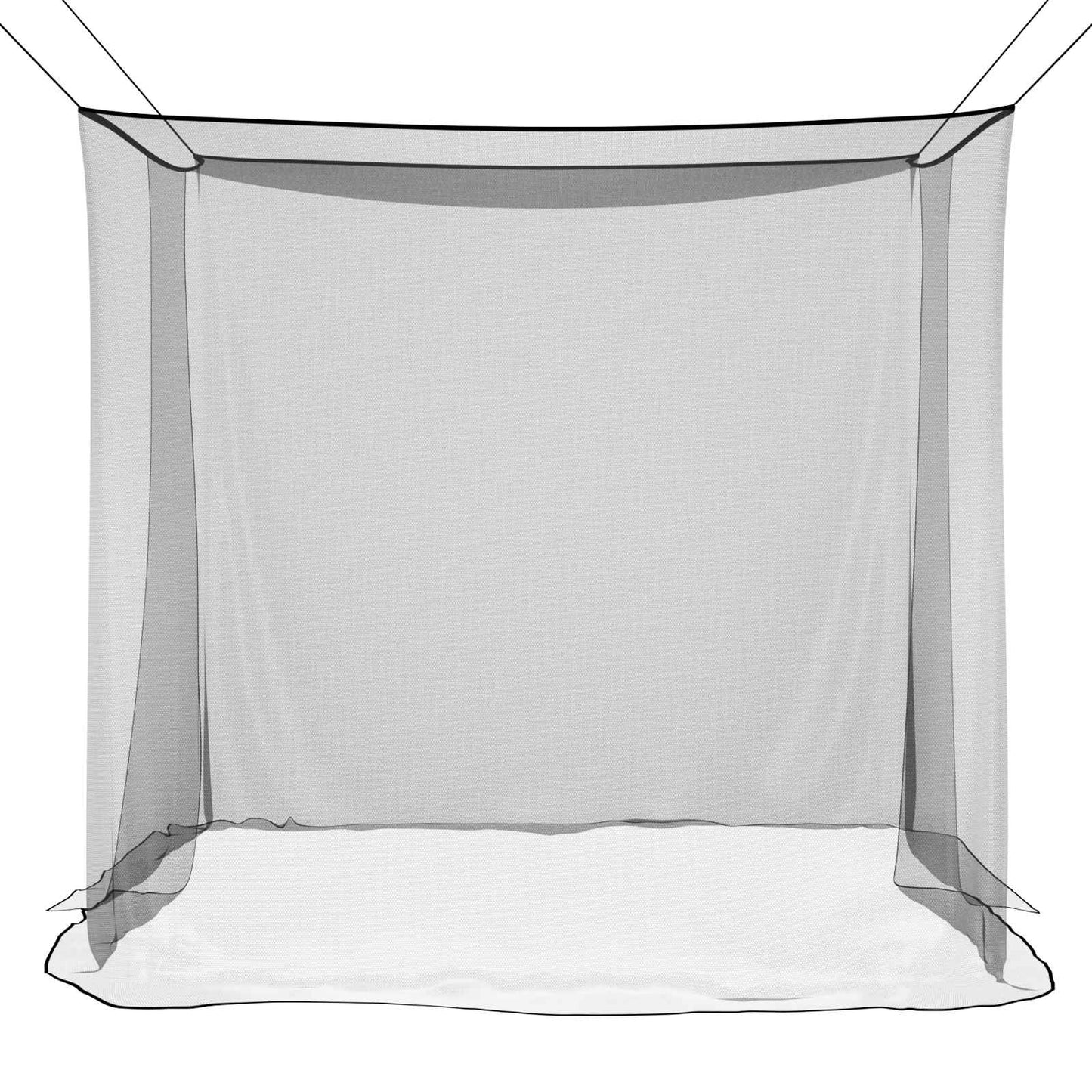 Moskito-Netz Für Bett 156 Maschen 3 Pcs Polyester