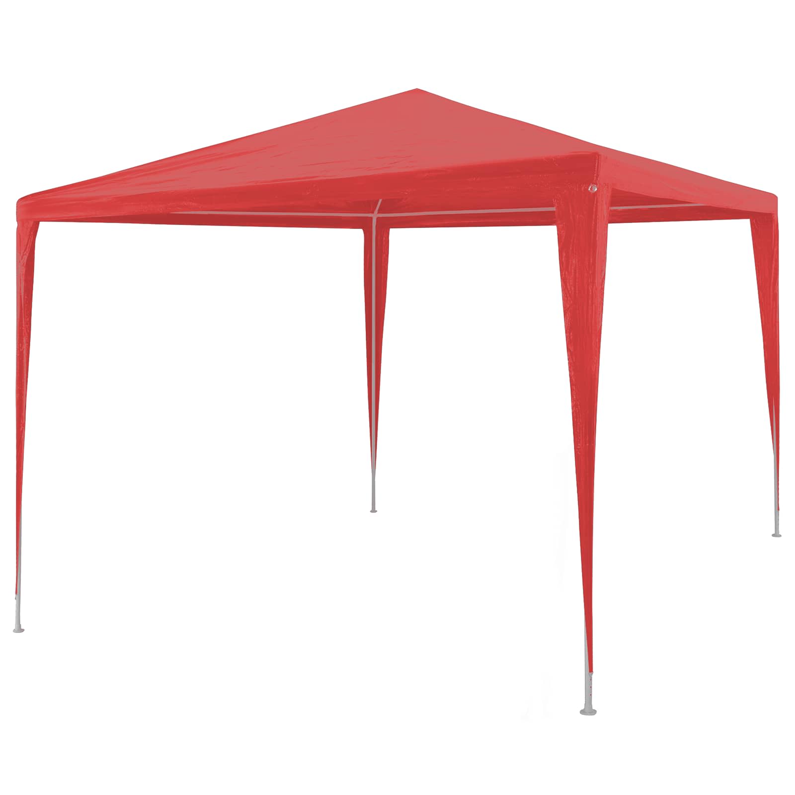 Partyzelt 300 X 300 X 255 Cm Pe Und Stahl