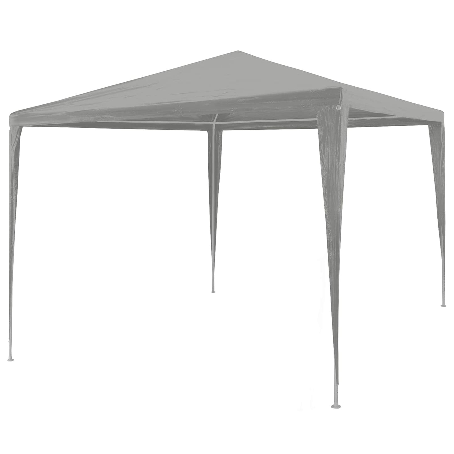 Partyzelt 300 X 300 X 255 Cm Pe Und Stahl