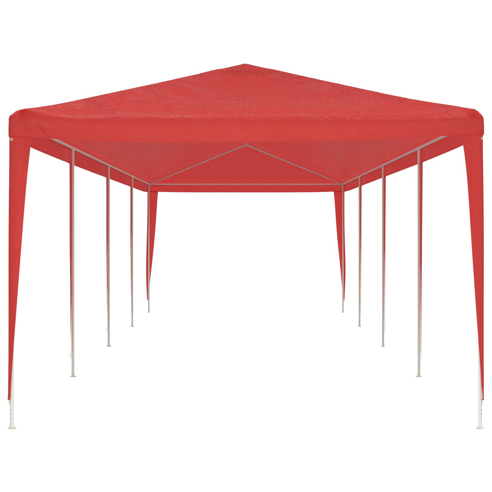 Partyzelt 1200 X 300 X 255 Cm Pe Und Stahl