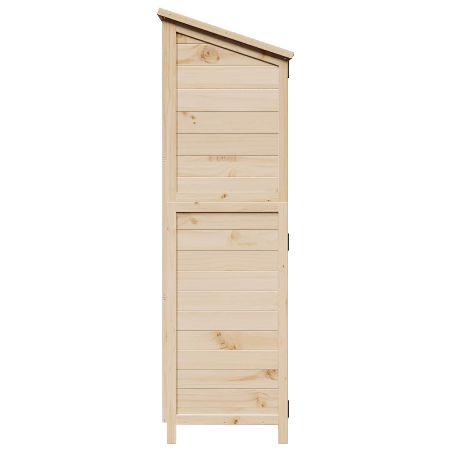 Gartenschuppen 106 X 56 X 176,5 Cm Massivholz Aus Fichte