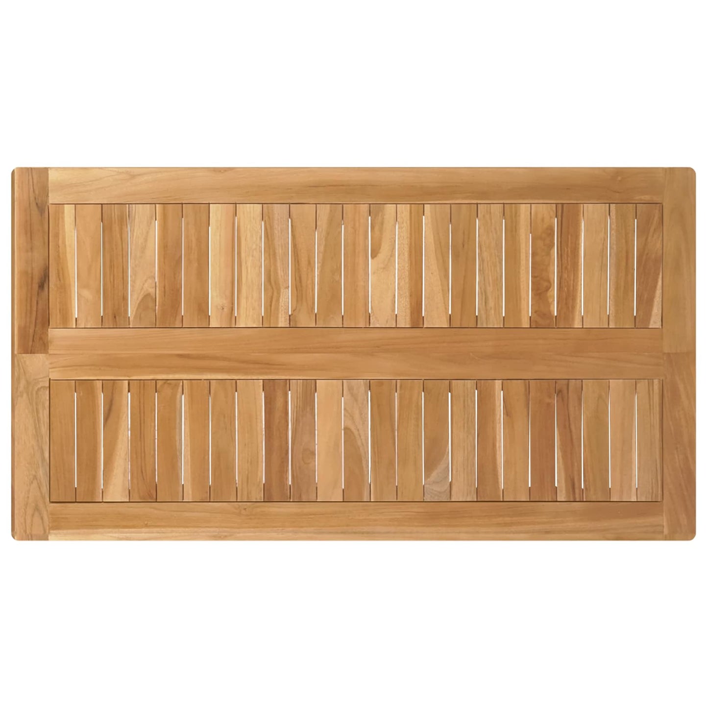 Outdoor Bar Set 5 Pcs Unbehandelt Massivholz Teak