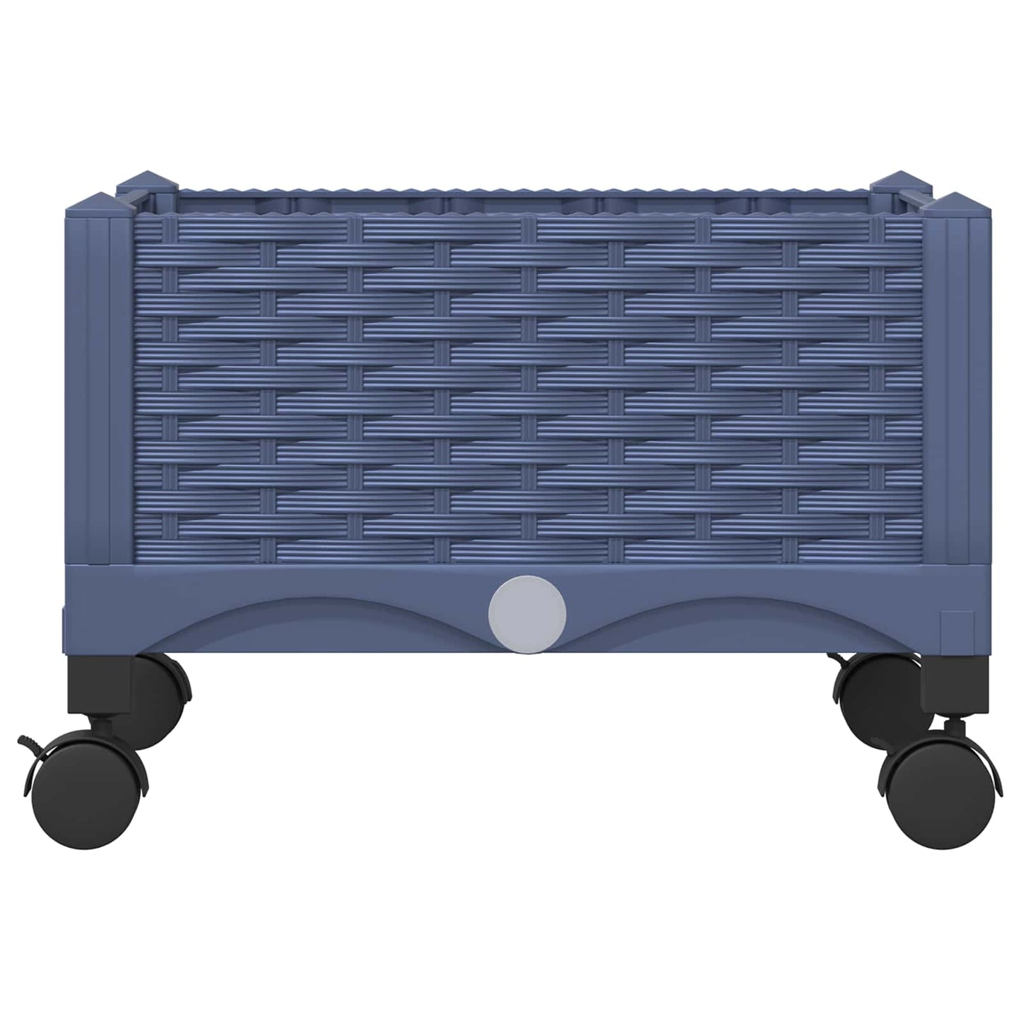Gartenpflanzer 40 X 40 X 33 Cm Pp Blaugrau