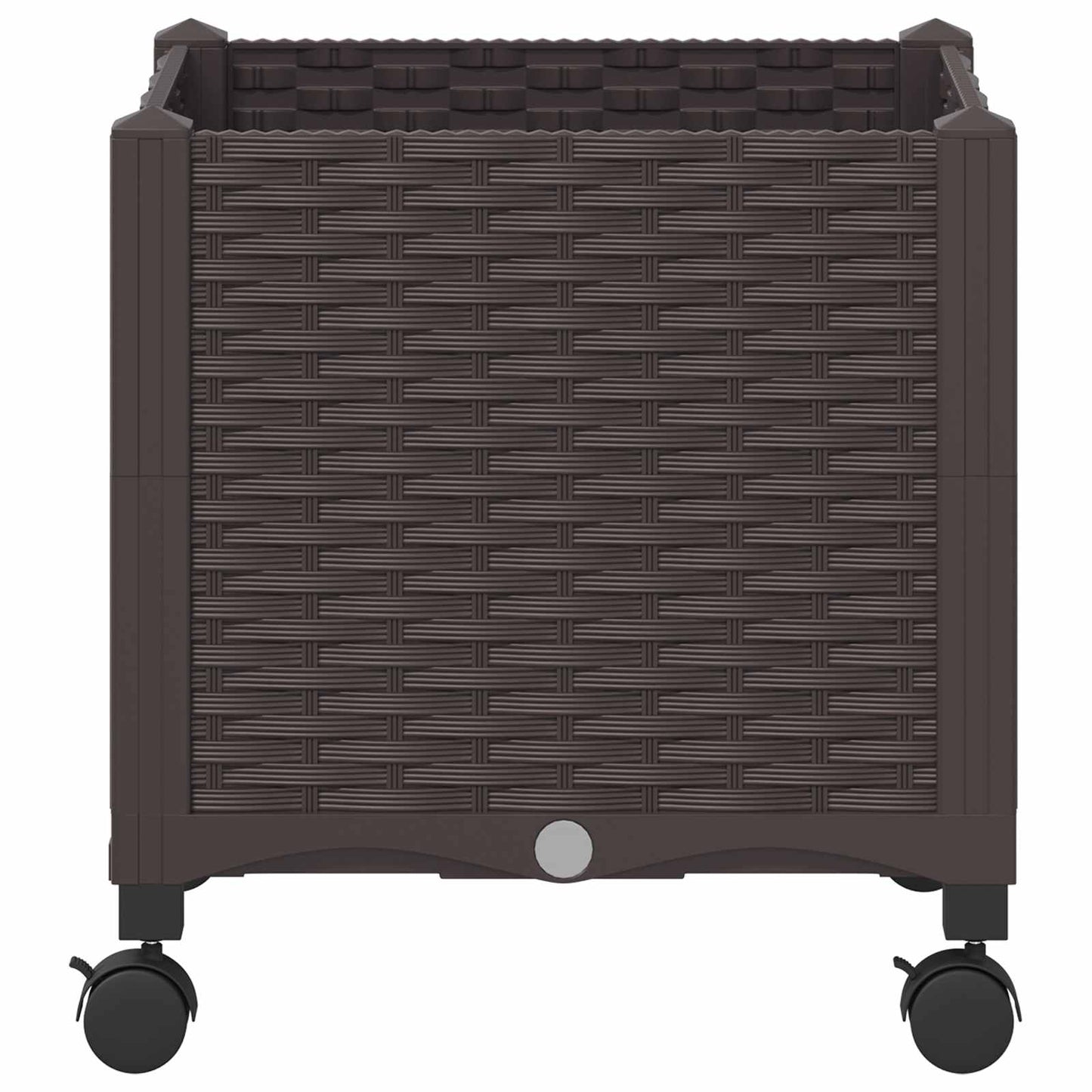Gartenpflanzer 40 X 40 X 44 Cm Pp Braun