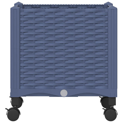 Gartenpflanzer 40 X 40 X 48 Cm Pp Blaugrau