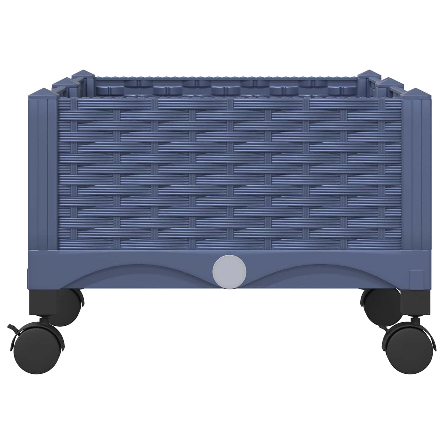 Gartenpflanzer 80 X 40 X 33 Cm Pp Blaugrau