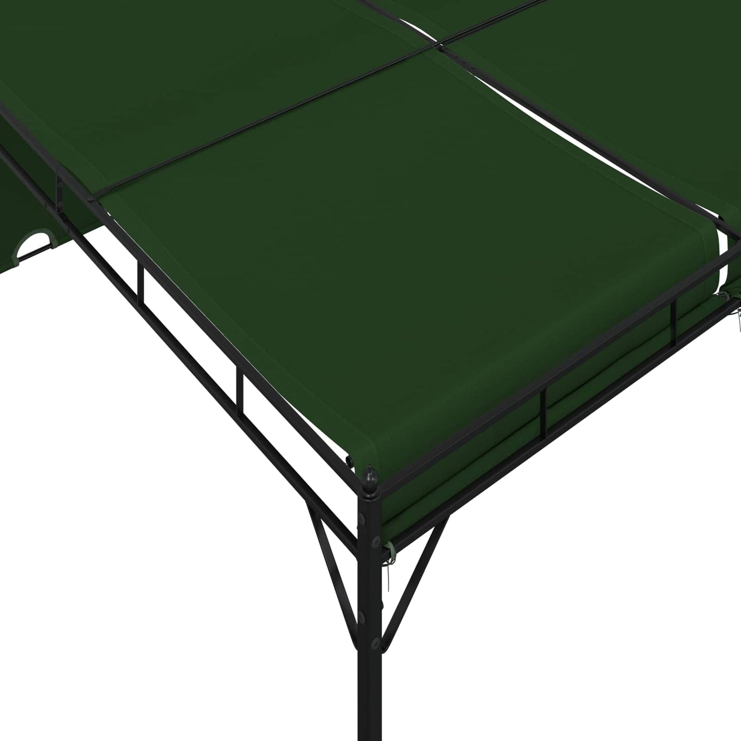 Pavillon 4 X 3 X 2,3 M Polyester Und Stahl