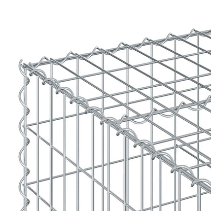 Gabionen Hochbeet Silber