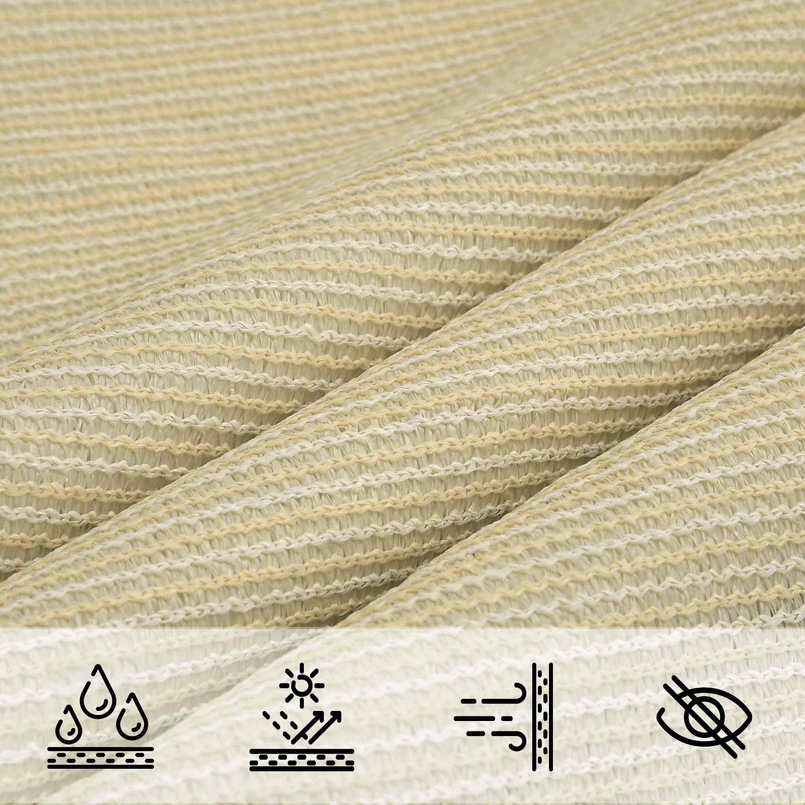 Sonnensegel Hdpe Beige