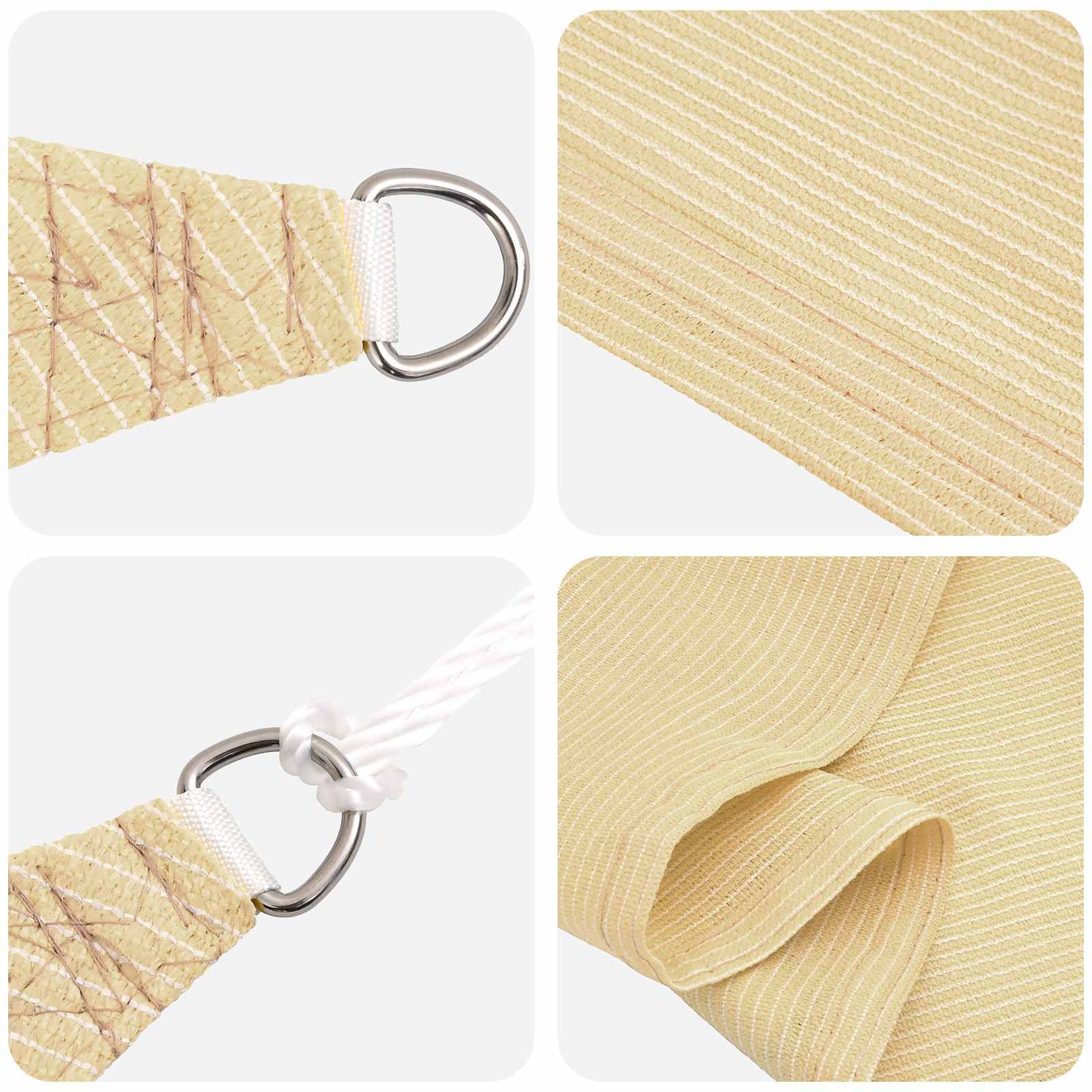 Sonnensegel Hdpe Beige