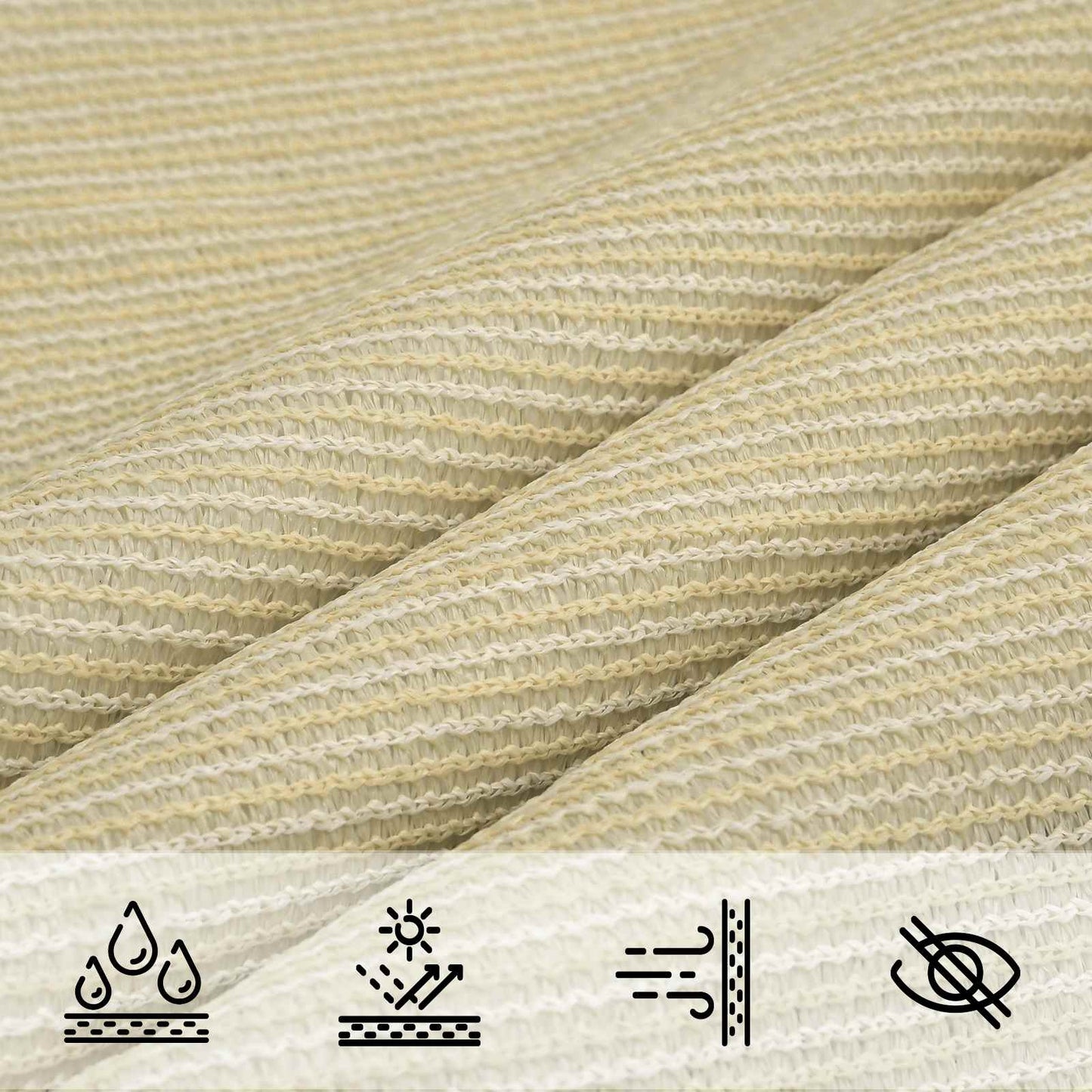 Sonnensegel Hdpe Beige