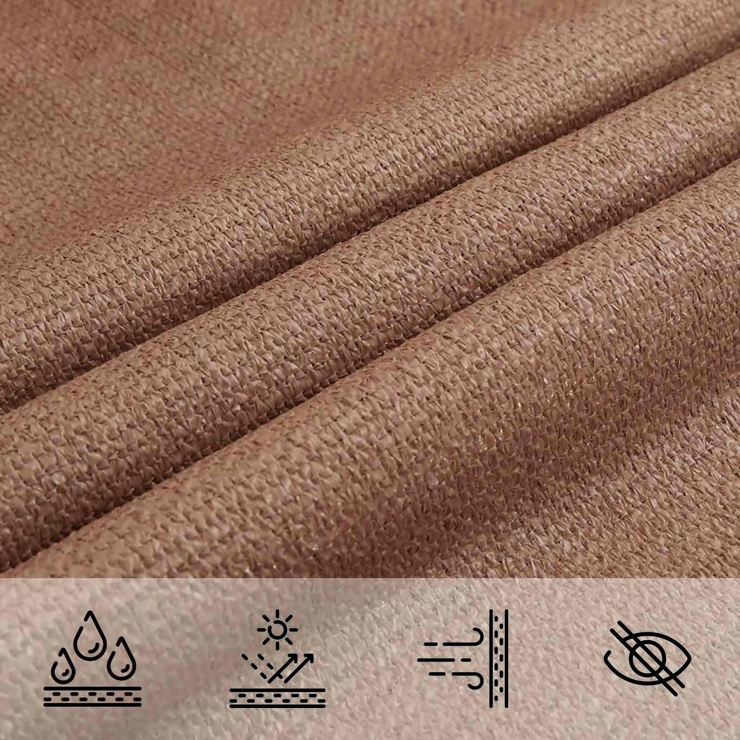 Sonnensegel Hdpe Taupe