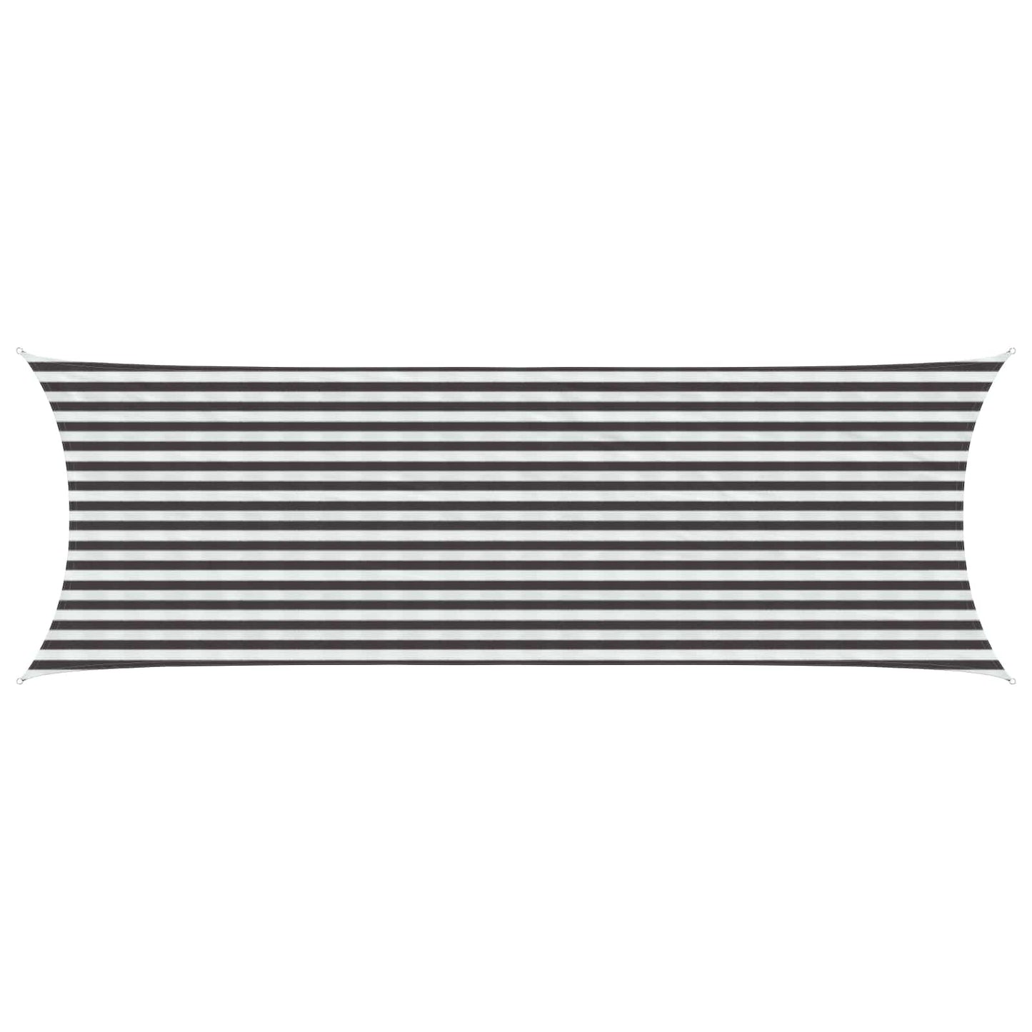 Sonnensegel Hdpe Anthrazit Und Weiß