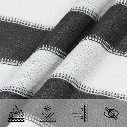 Sonnensegel Hdpe Anthrazit Und Weiß