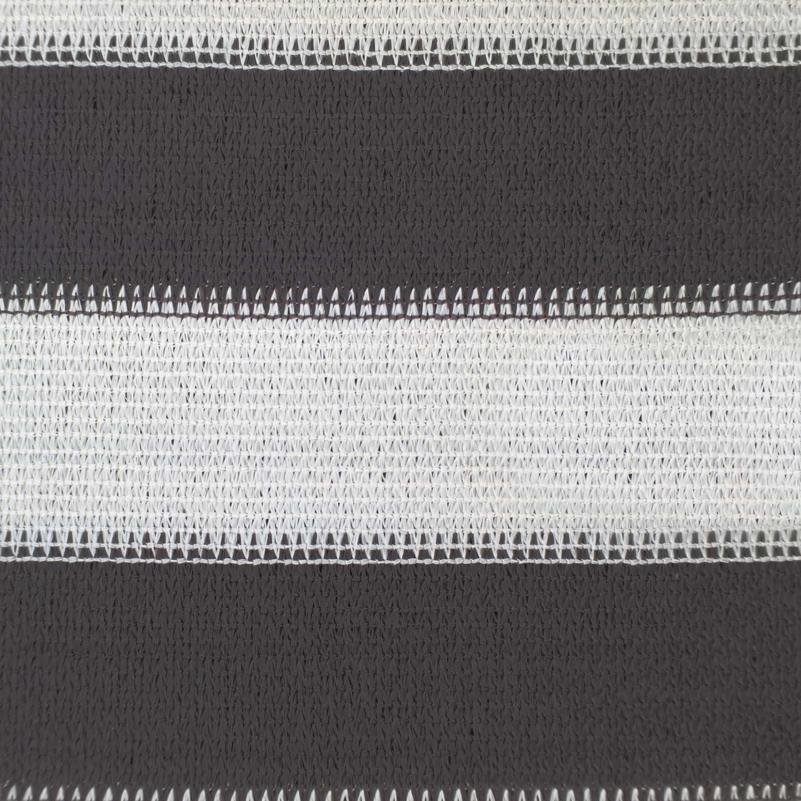 Sonnensegel Hdpe Anthrazit Und Weiß