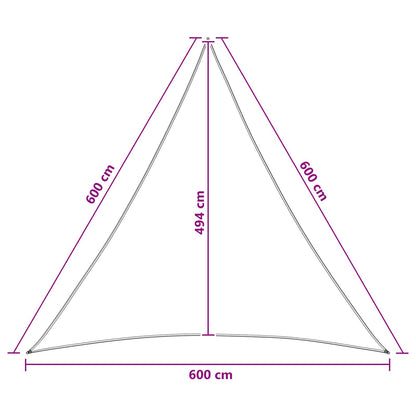 Sonnensegel Hdpe Anthrazit Und Weiß