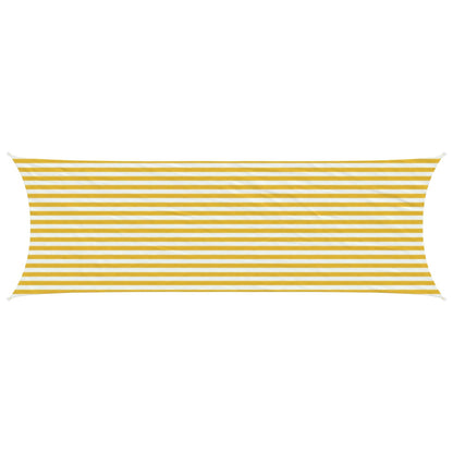 Sonnensegel Hdpe Gelb Und Weiß