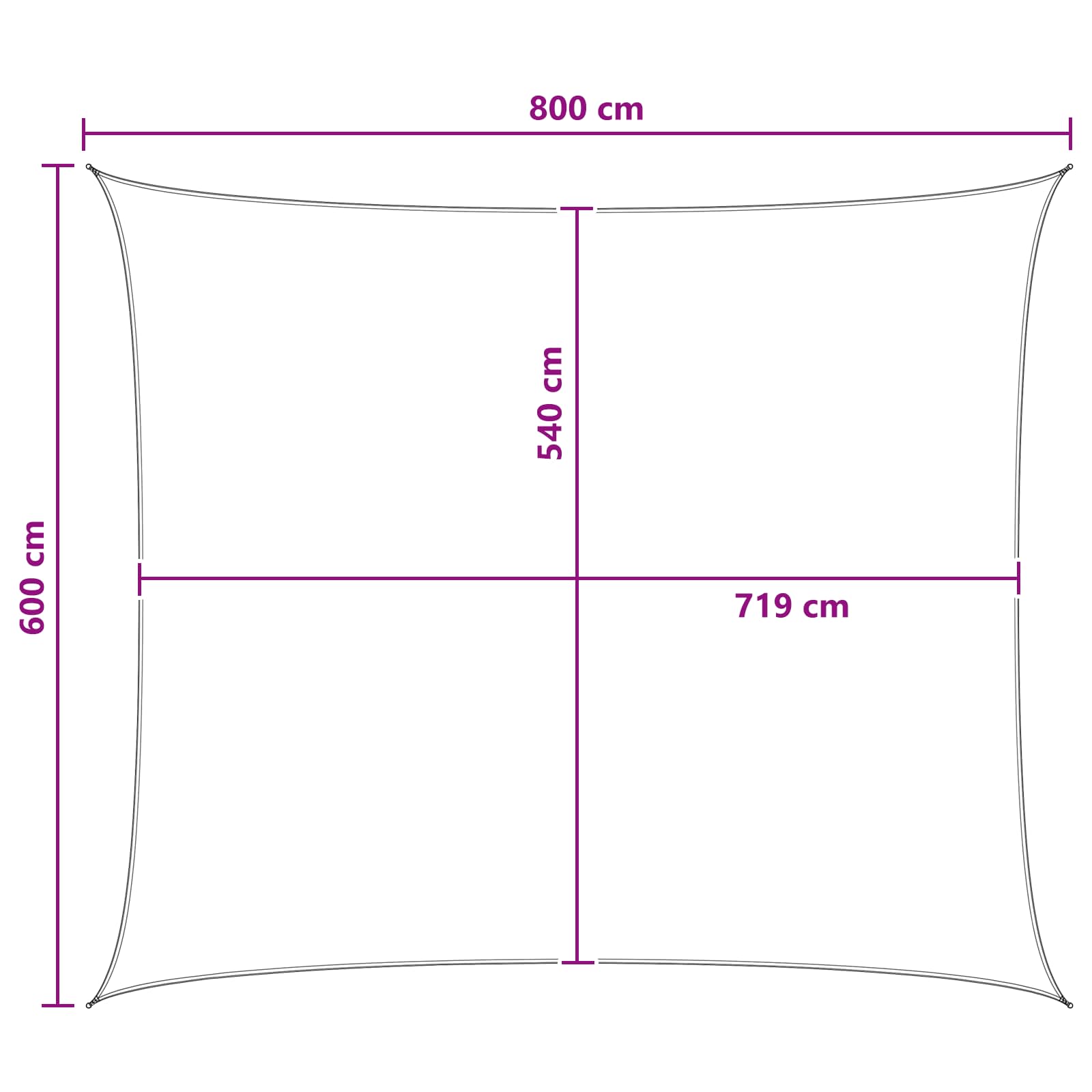 Sonnensegel Hdpe Gelb Und Weiß