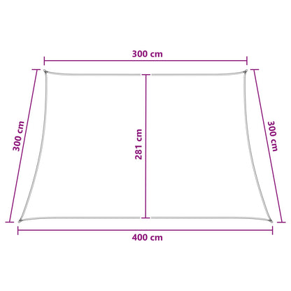 Sonnensegel 3 / 4 X 3 M Hdpe