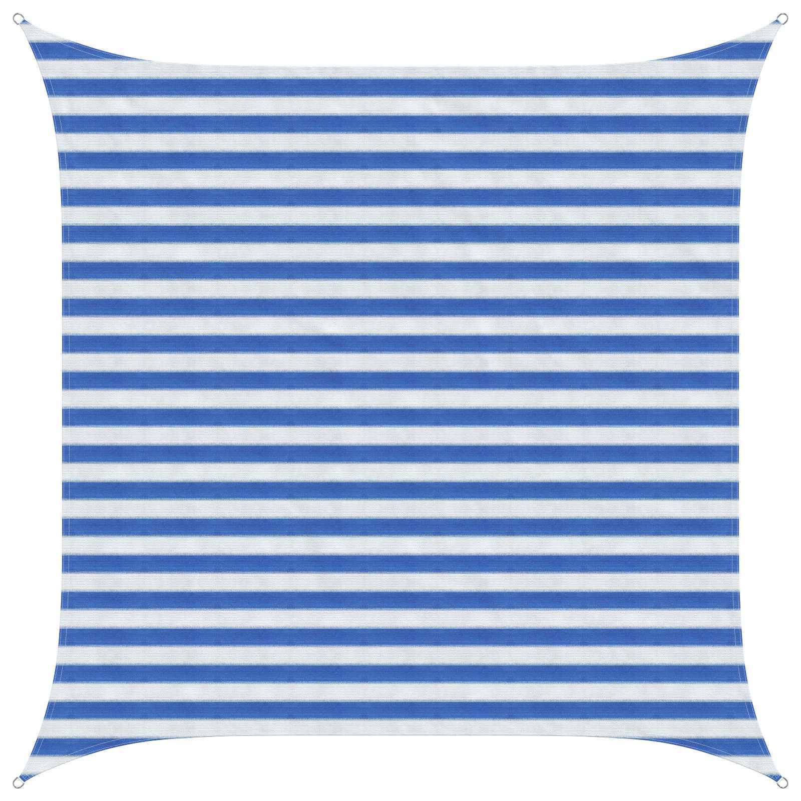 Sonnensegel Hdpe Blau Und Weiß