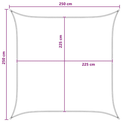 Sonnensegel Hdpe Blau Und Weiß