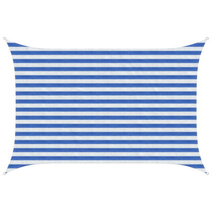 Sonnensegel Hdpe Blau Und Weiß