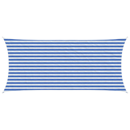 Sonnensegel Hdpe Blau Und Weiß
