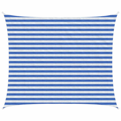 Sonnensegel Hdpe Blau Und Weiß