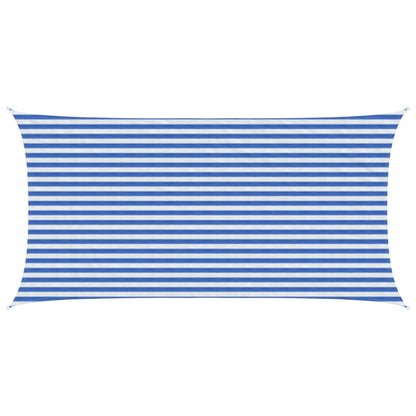 Sonnensegel Hdpe Blau Und Weiß