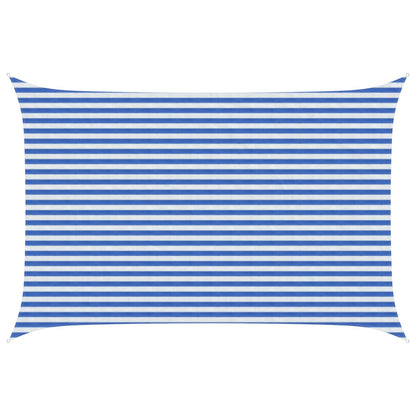 Sonnensegel Hdpe Blau Und Weiß