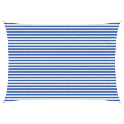 Sonnensegel Hdpe Blau Und Weiß