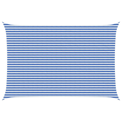 Sonnensegel Hdpe Blau Und Weiß