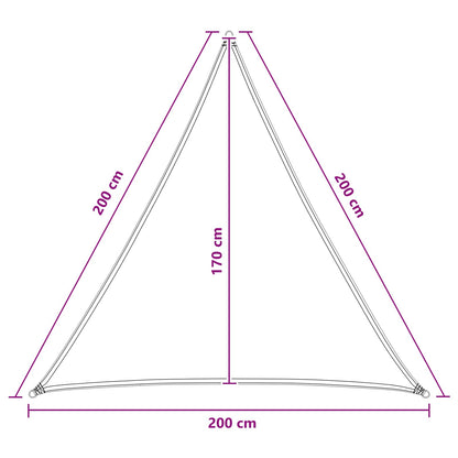 Sonnensegel Hdpe Anthrazit