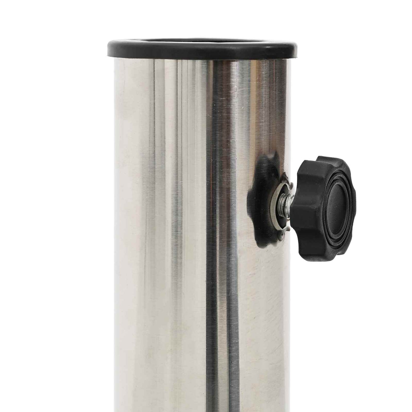 Granit-Sonnenschirmständer Mit Rollen Für 40-50 Mm Mast 29 Kg Schwarz