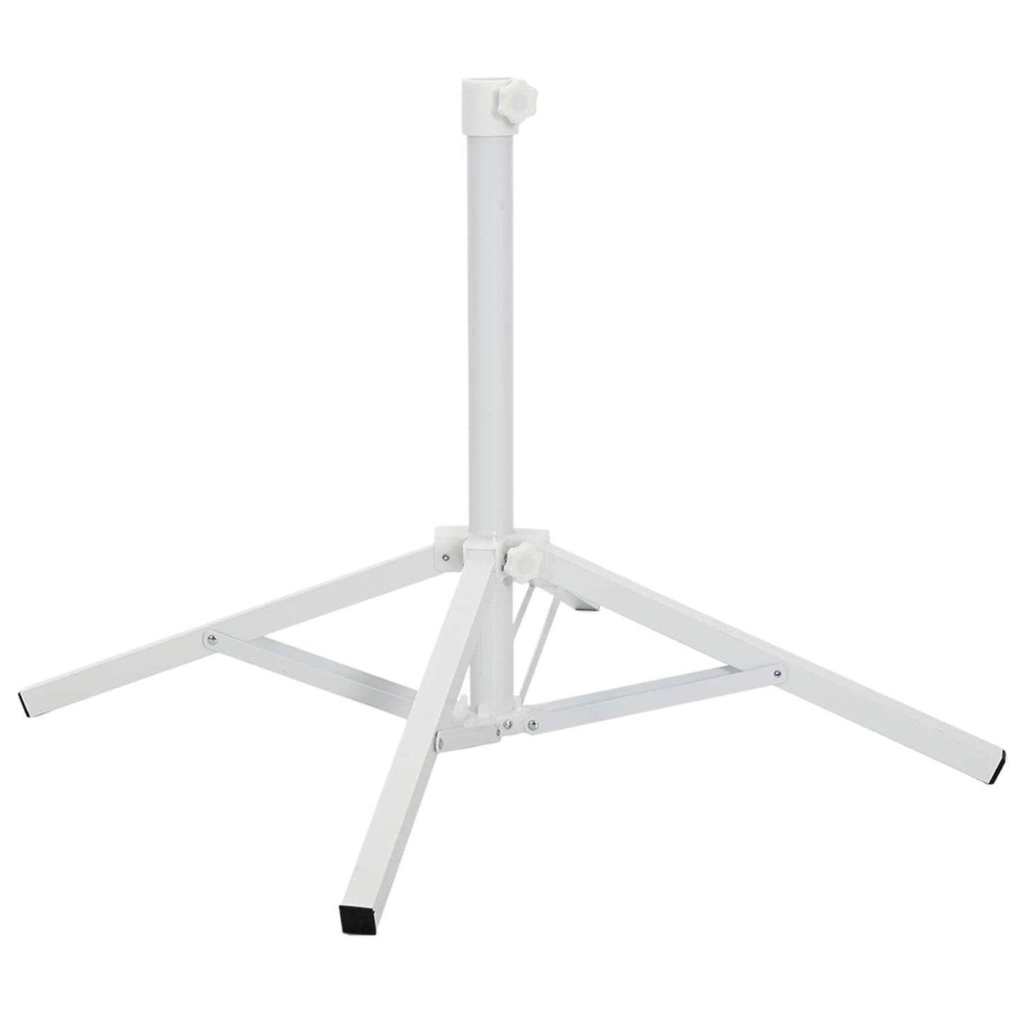 Sonnenschirmständer Weiß Stahl Für 25-32 Mm Mast