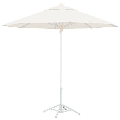 Sonnenschirmständer Weiß Stahl Für 25-32 Mm Mast