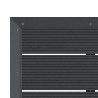 Duschsockelplatte Schwarz 101 X 63 X 5,5 Cm Wpc